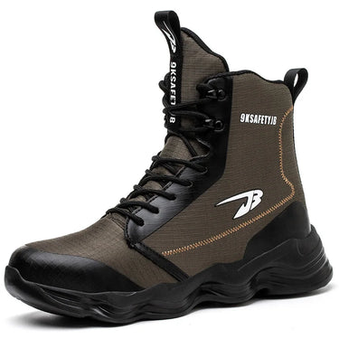 WS 104: High-top Steel-toe-cap Work Boots